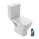 Wc � poser sans bride sortie horizontale jacob delafon struktura avec abattant + gel wc