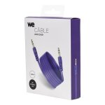 We câble jack / jack plat 1m50 violet We câble jack / jack plat 1m50 violet
