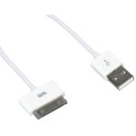 We câble usb apple pour iphone 4 et 4s - 1 mètre - blanc We câble usb apple pour iphone 4 et 4s - 1 mètre - blanc