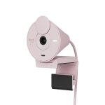 Webcam logitech brio 300 full hd avec confidentialite micro a reduction de bruit usb - c - rose Webcam logitech brio 300 full hd avec confidentialite micro a reduction de bruit usb - c - rose