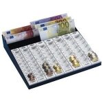 Wedo monnayeur avec compartiment pour les billets