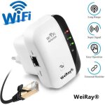 Weiray� amplificateur wifi repeteur booster de signal sans fil wifi extender 300m wlan 802. 11n / g / ...