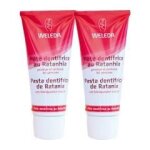 Pâte dentifrice - weleda - ratanhia - lot de 2 x 75ml - sans conservateur - hygiène dentaire Pâte dentifrice - weleda - ratanhia - lot de 2 x 75ml - sans conservateur - hygiène dentaire
