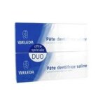 Pte dentifrice - weleda - saline - lot de 2 x 75ml - sans conservateur - hygine dentaire