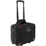 Trolley ordinateur portable - wenger - 16 pouces - noir - semi - rigide - dperlant