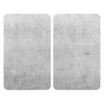 Wenko - 2 couvre - plaques universel xl motif béton - 40 x 52 cm Wenko - 2 couvre - plaques universel xl motif béton - 40 x 52 cm