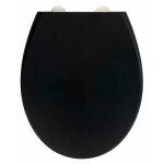 Wenko abattant wc avec frein de chute premium ikaria abattant wc clipsable fixation inox duroplast antibact�ri ...