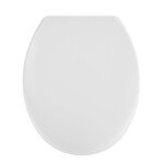 Wenko abattant wc vigone blanc abattant wc fixation en acier inox antibact�rien duroplast 37. 5 x 45 ...