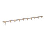 Wenko barre de crdence cuisine premium porte ustensiles de cuisine mural - 10 crochets en acier inox ...