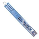 Wenko barre de douche angle tringle de rideau de douche universel aluminium inox  2 cm brillant