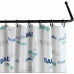 Wenko barre de douche angle universelle tringle douche angle longueur adaptable fixation sans perage ...