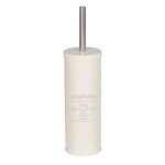 Wenko brosse wc home design ferm brosse wc noire acier  9x375 cm crme