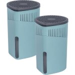 Wenko dshumidificateur drop lot de 2 appareils absorbeur dhumidit et odeurs salle de bain chambre - ...