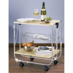Wenko desserte cuisine  roulettes dinett rable desserte pliante  roulettes table roulante pliante ...