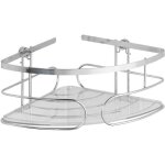 Wenko etag�re dangle douche murale �tag�re angle salle de bain premium acier inox 265x10x19 cm brillant ...