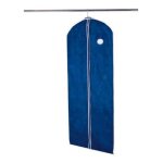 Housse v�tement - wenko - 150 x 60 cm - bleu fonc� - 100% polypropyl�ne - pratique pour voyage