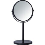 Wenko miroir grossissant x3 assisi miroir grossissant sur pied � 16 cm acier 185x345x15 cm noir