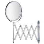 Wenko - miroir mural grossissant de salle de bain exclusif - diam. 16 cm - argent Wenko - miroir mural grossissant de salle de bain exclusif - diam. 16 cm - argent