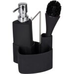 Wenko organiseur pour vier distributeur liquide vaisselle porte ponge goupillon empire cramique - ...