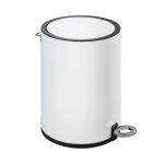 Wenko petite poubelle salle de bain à pédale 3l fermeture avec frein de chute monza acier inox 185x255x245 ... Wenko petite poubelle salle de bain à pédale 3l fermeture avec frein de chute monza acier inox 185x255x245 ...