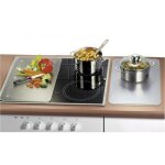 Plaque de protection cuisson - wenko - lot de 2 - verre trempé - 30x52 cm - transparent Plaque de protection cuisson - wenko - lot de 2 - verre trempé - 30x52 cm - transparent