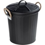 Wenko poubelle salle de bain design gara petite poubelle salle de bain capacit� 6l acier 24x285x23 cm ...