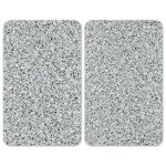 Wenko protection plaque de cuisson couvre plaque de cuisson en verre granit lot de 2 verre trempé 30x52 ... Wenko protection plaque de cuisson couvre plaque de cuisson en verre granit lot de 2 verre trempé 30x52 ...