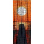 Wenko rideau bambou rideau de porte coucher de soleil rideau mouche bambou 90x200 cm multicolore Wenko rideau bambou rideau de porte coucher de soleil rideau mouche bambou 90x200 cm multicolore