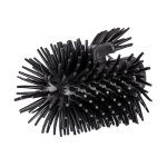 Wenko tte de brosse wc silicone de rechange avec brosse pour rebords brosse wc noire silicone  75 cm ...