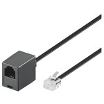 Wentronic rallonge modulaire 4 broches fiche rj?