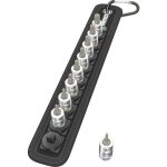Jeu de douille - embouts torx - wera - belt a 3 - 9 douille - embouts - textile r�sistant - 1 / 4 avec ...