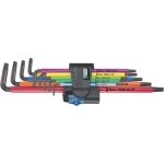 Wera multicolour hf 1 jeu de cls mles coudes torx hf avec fonction de retenue version longue 967 - ...
