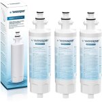 Wessper 4874960100 3x filtre  eau du rfrigrateur pour beko 4874960100 4394650100 9256712 sbs4k srie ...