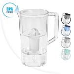 Wessper d1 solid carafe filtrante avec 1 filtre . carafe 2. 8 l compatible avec brita maxtra