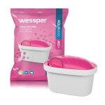 Lot de 12 wessper aquamax magn�sium mineralizer cartouche filtrante pour carafe compatible avec brita ...