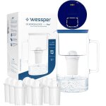Wessper carafe � eau + 10 cartouche avec compteur led 3 litres carafe a eau avec filtre classique brita ...