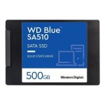 Western digital disque dur sa510 - sata ssd - 500gb interne - format 2. 5 - bleu