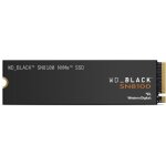 Western digital - wds100t1xhm - ssd interne - black - sn8100 - nvme - avec dissipateur thermique - 1 ...