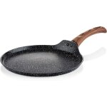 Westinghouse black marble wood pole  crpes 28 cm compatible induction et tous types de plaques sans ...