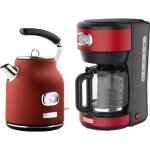 Westinghouse - retro series - bouilloire + cafetire - filtre  caf - rouge