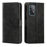 Wgxnp1 etui pour samsung galaxy a52 6. 5 noir etui housse t�l�phone cuir � flip pochette protection