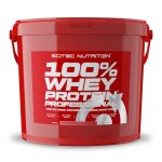 Whey prot�ine - scitec nutrition - 100% whey professional (5kg) - saveur fraise