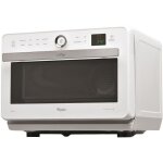 Whirlpool jt469wh - micro - ondes jet chef - 33 l - 6me sens combi crisp vapeur - cavit inox - plateau ...