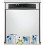 Whirlpool lave - vaisselle intgrable encastrable bandeau inox 46db 14 couverts 60cm moteur induction ...