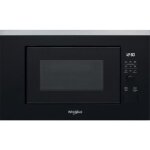 Whirlpool micro - onde intgr (placement) micro - ondes grill 20 l 800 w noir acier inoxydable - wmf201g ...