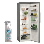 Whirlpool rfrigrateur frigo simple porte inox 363l froid brass 6eme sens