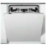 Whirlpool wic3c33f lave - vaisselle 14 places classe d 60 cm blanc acier inoxydable blanc