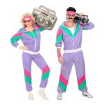 Widmann d�guisement surv�tement violet ann�es 80 adulte (xxxl)