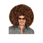 Widmann. perruque afro marron plus. tu. adulte