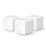 Wifi mesh wifi 6 bi - bande ax1500mbps - mercusys halo h60x(3 - pack) - couverture jusquà 550 m² - 3 ... Wifi mesh wifi 6 bi - bande ax1500mbps - mercusys halo h60x(3 - pack) - couverture jusquà 550 m² - 3 ...
